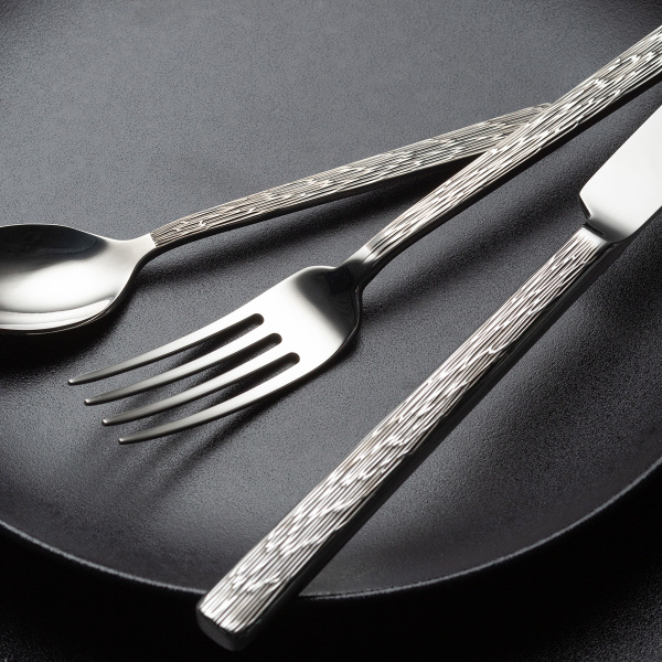 Set de couverts 16 pcs – Sardegna Waterfall manche en graphite