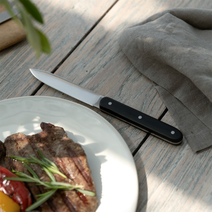 Couteau à steak noir | Bagotta