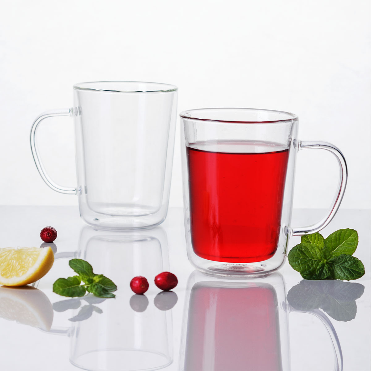 Tasse BASIC Glas Double Wall 300 ml - lot de 4