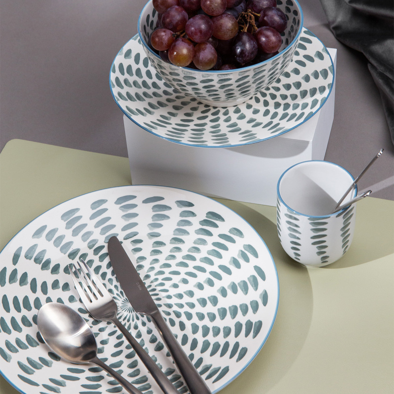 Assiette plate 15 cm – Elements Asia Water