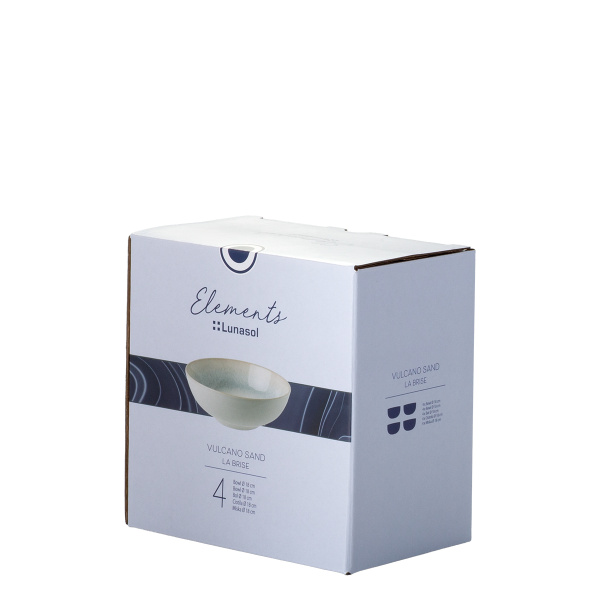 Set de 4 bols | Vulcano Sand la brise