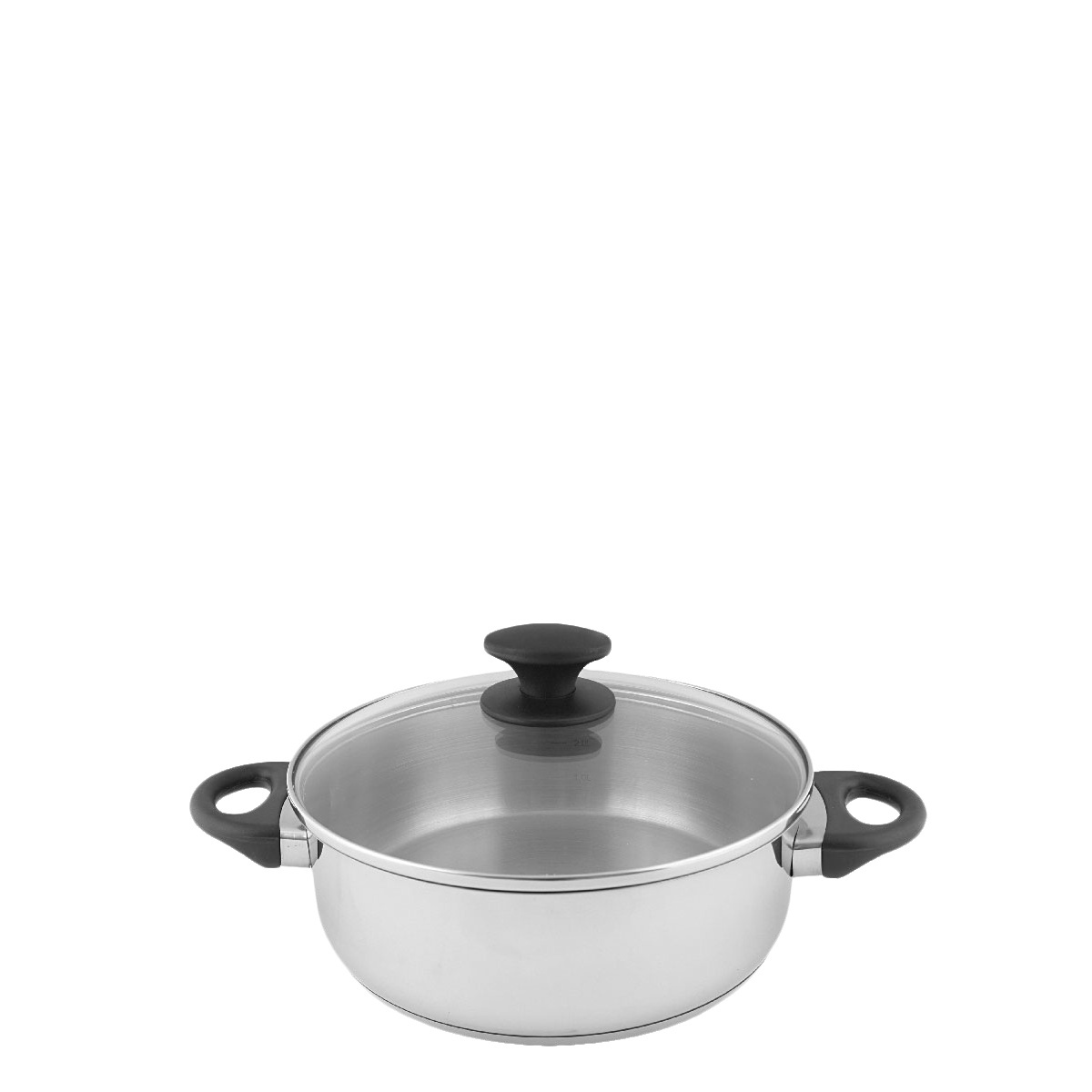 Casserole avec couvercle en verre 24 cm – Pluto