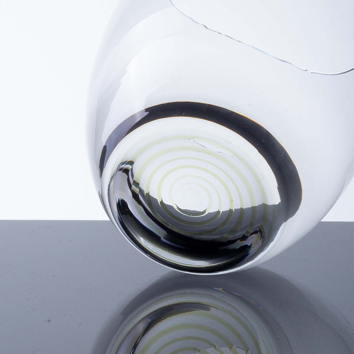 Verre Tumbler 460 ml avec fond vert | Optima Glas