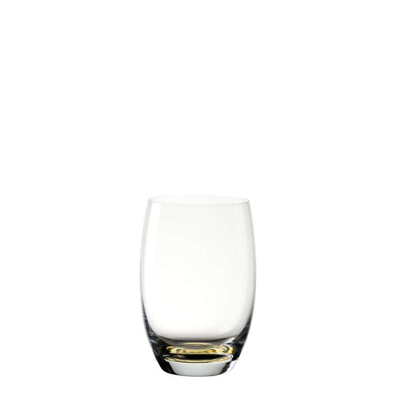 Verre Tumbler 460 ml fond jaune | Optima Glas