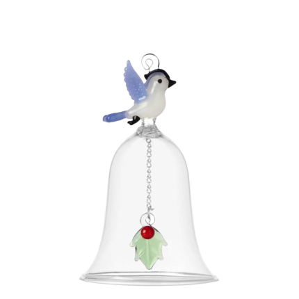 Clochette bleu clair avec oiseau | Ichendorf