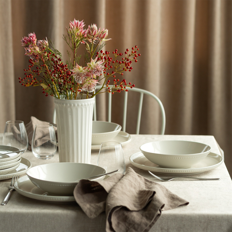 Service d'assiettes 12 pièces | Elements Pearl