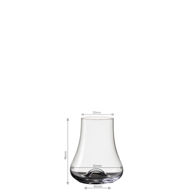 Verre à whisky Wave 240 ml, lot de 4 - Univers Glas Lunasol