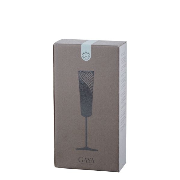 Flûtes à champagne 130 ml lot de 2 - Gaya Glas Premium