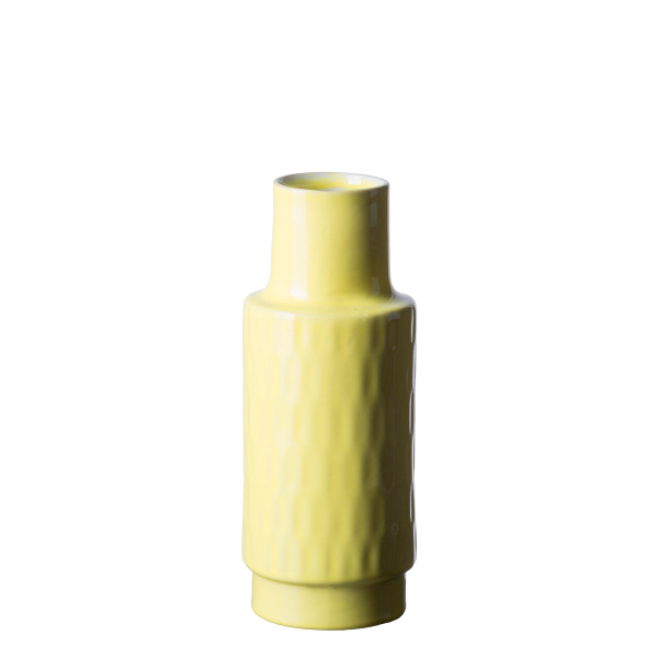 Vase 21 cm jaune | Milady Solatelier