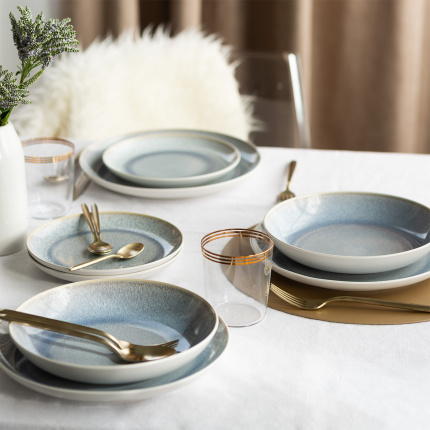 Service de table de démarrage 32 pièces | Elements Glacial Ice