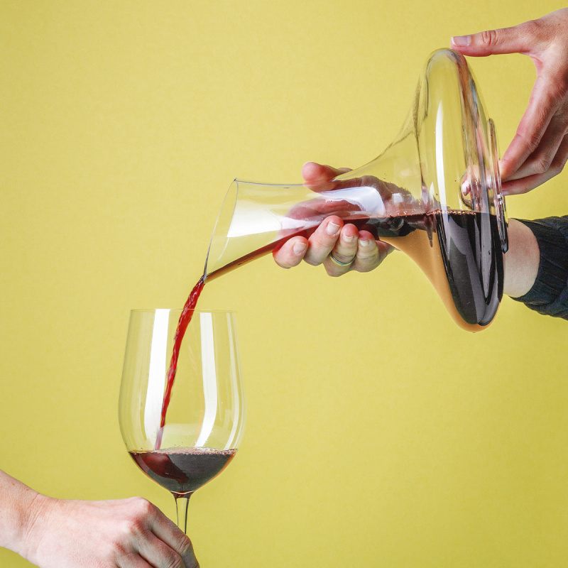 Verres à vin rouge 650 ml lot de 2 - FLOW Glas Platinum Line