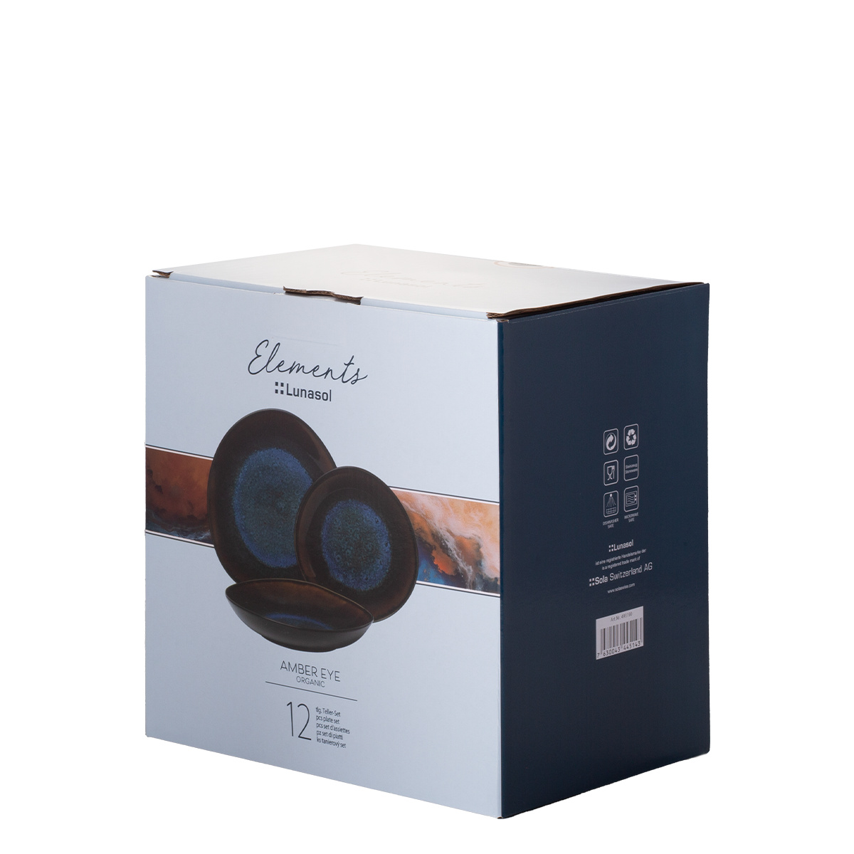 Set de vaisselle de démarrage 28 pièces | Elements Amber Eye