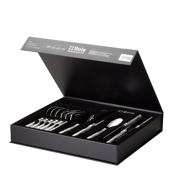 Ménagère 16 pièces - Fiori en coffret magnétique
