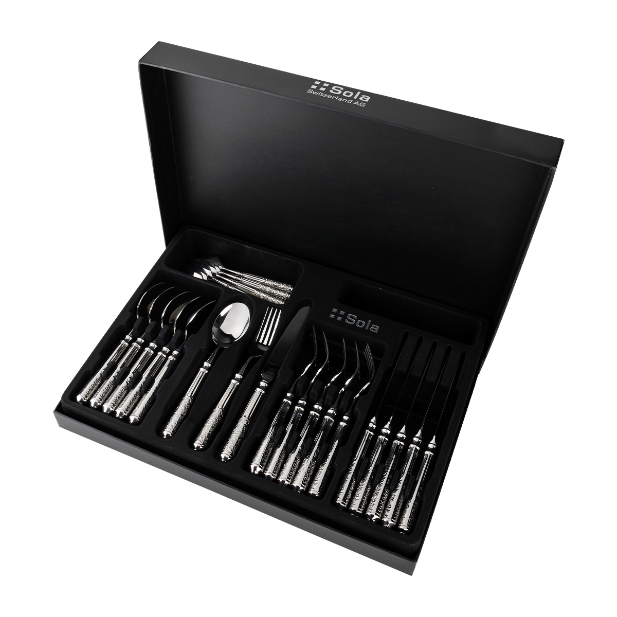 Ménagère 24 pièces Levante | Sola Platinum