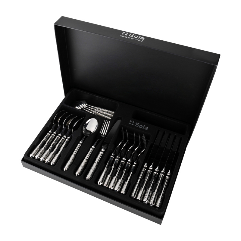 Ménagère 24 pièces Levante | Sola Platinum