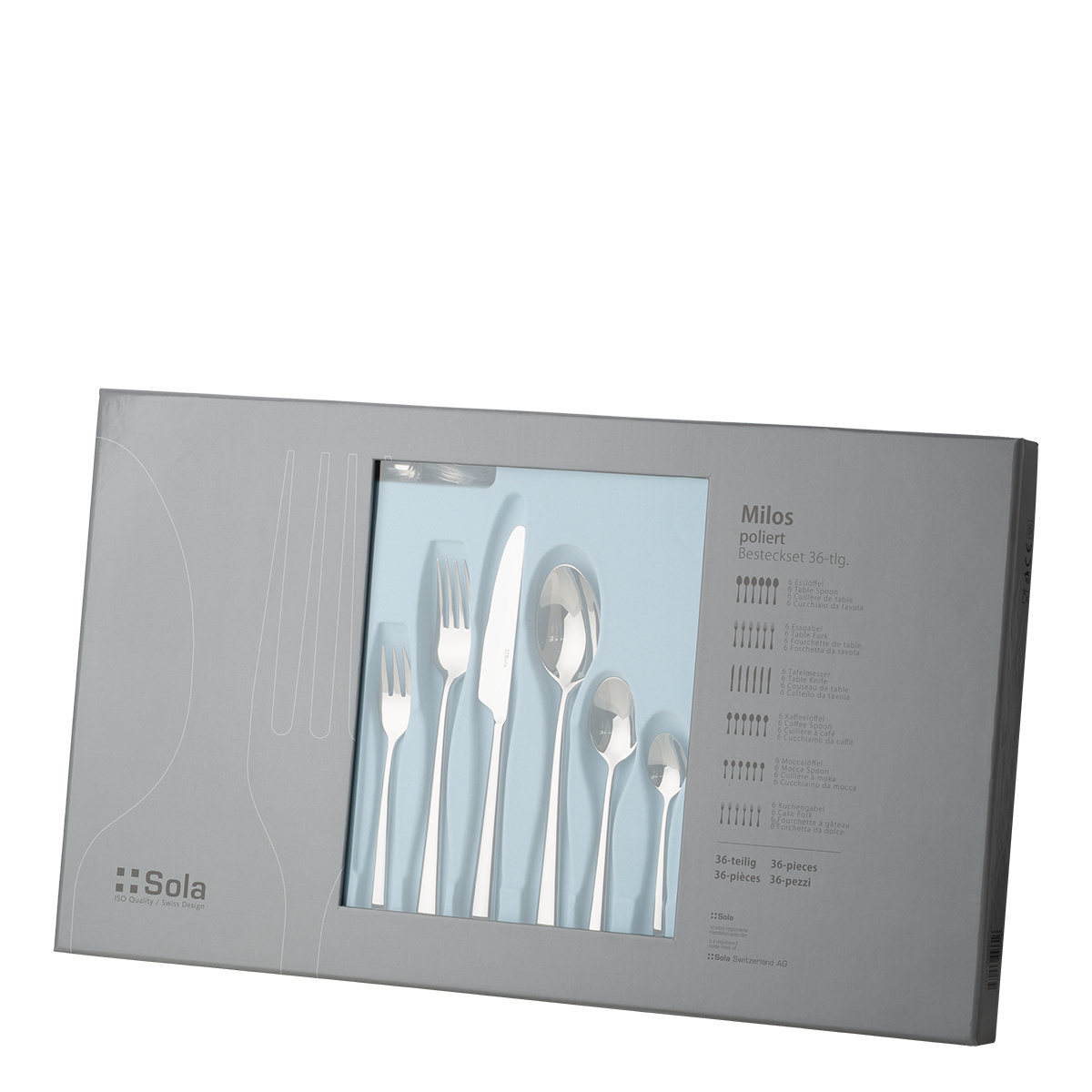 Set de couverts 36 pcs – Milos