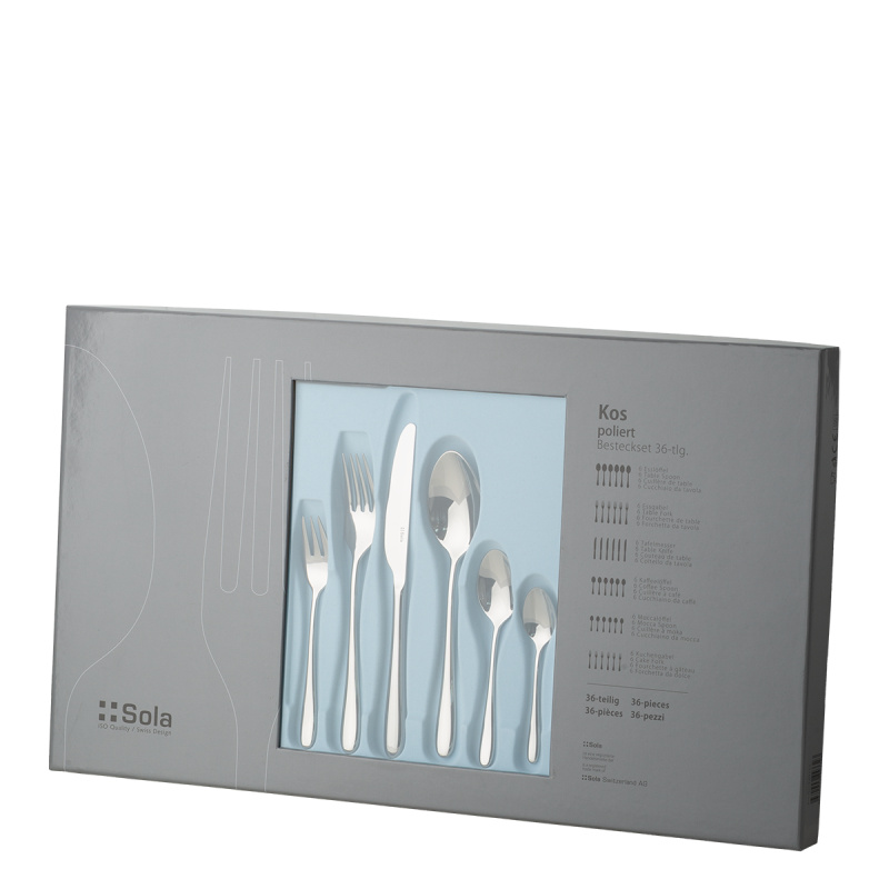 Set de couverts 36 pcs – Kos