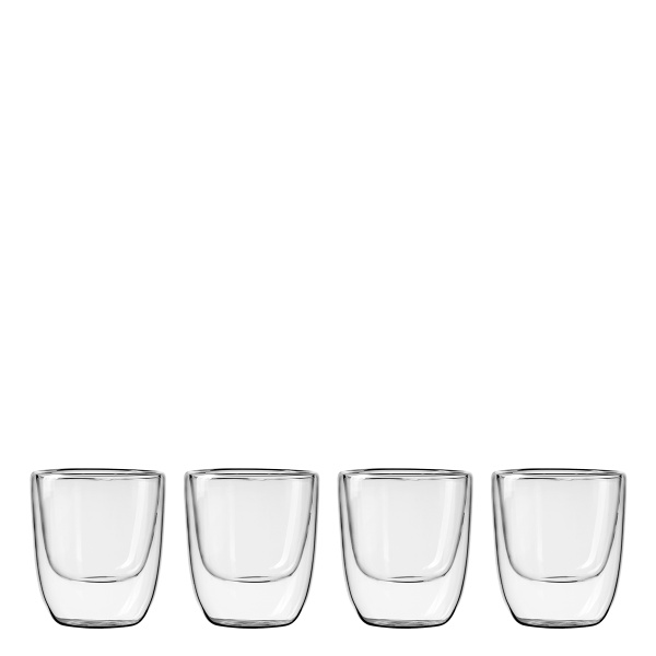 Verre BASIC Glas Double Wall 250 ml - set de 4 pièces