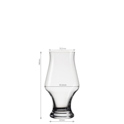 Verres à bière 300 ml set de 4 - Univers Glas Lunasol