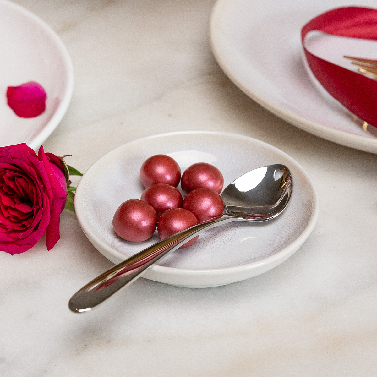 Cuillères à glace avec cœur set 6 pièces - Love Cutlery