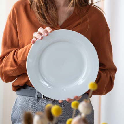 Assiette plate 27 cm set 4 pcs - Basic