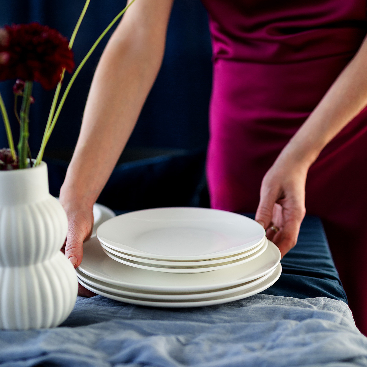 Assiette à dessert 20,5 cm - Premium Platinum Line