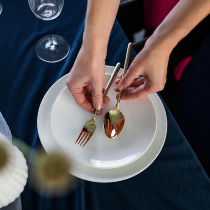 Assiette creuse 22 cm - Premium Platinum Line
