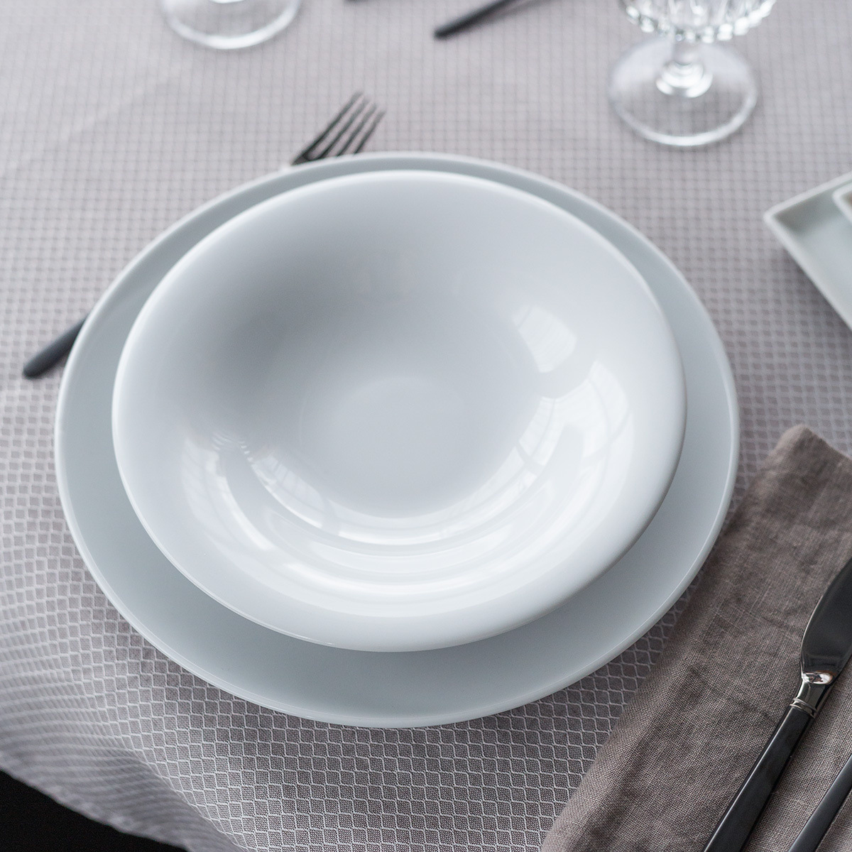 Assiette creuse 23 cm - Hotel Inn Chic