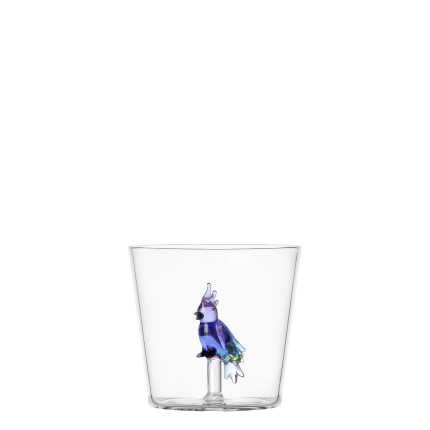 Verre avec cacatoès bleu | Ichendorf