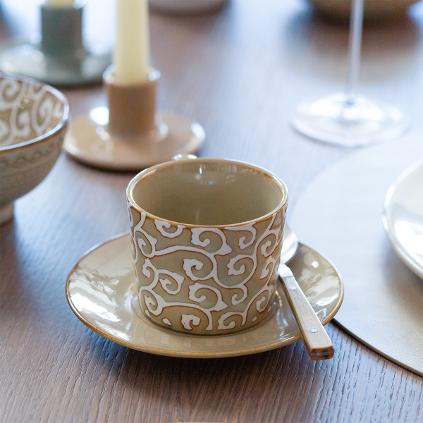 Soucoupe à café ø 14,2 cm | Levante Pearl
