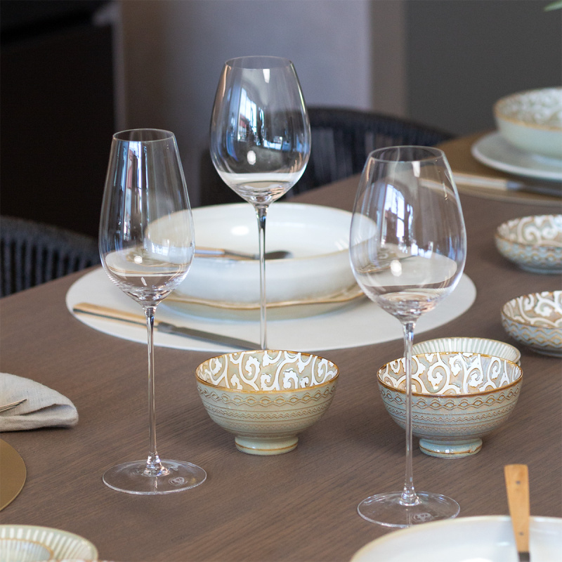 Verres à vin blanc 280 ml lot de 2 - FLOW Glas Platinum Line