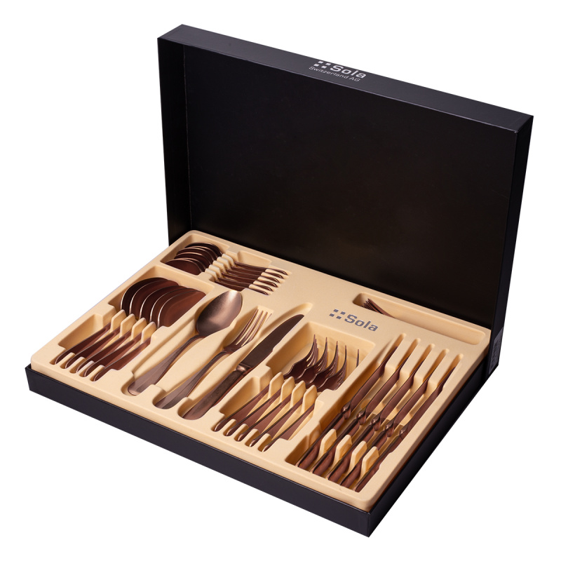 Ménagère 24 pièces - Baguette Vintage cuivre