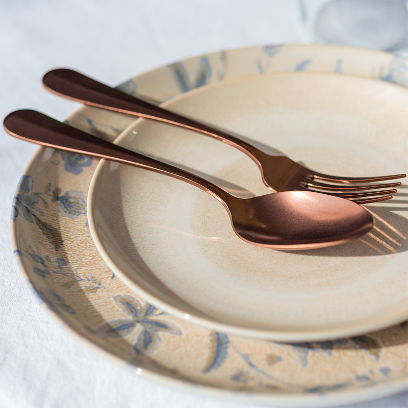 Ménagère 24 pièces - Baguette Vintage cuivre