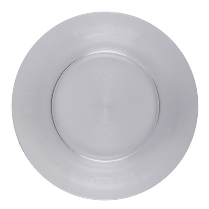 Assiette plate 27 cm lot de 4 - Basic Chic Glas