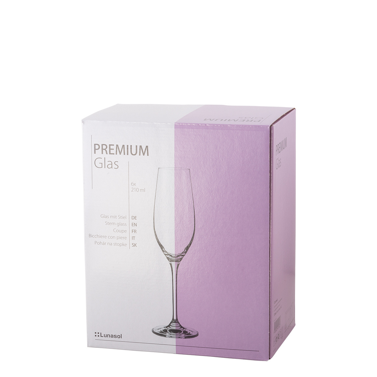 Flûtes à champagne Champagner 210 ml lot de 6 - Premium Glas Crystal