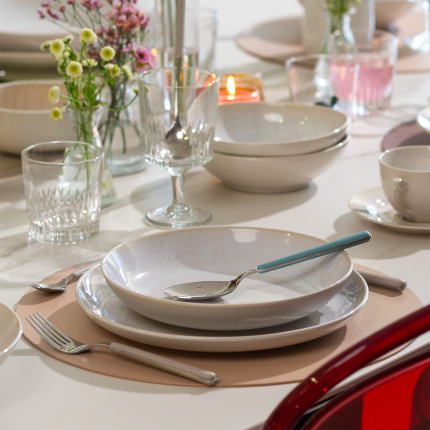 Assiette creuse, ronde, Coupe, 23 cm, set de 4 pièces, Elements North