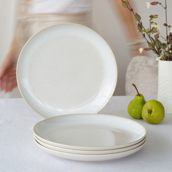 Assiette, plate, ronde, Coupe, 27 cm, set de 4 pièces, Elements North
