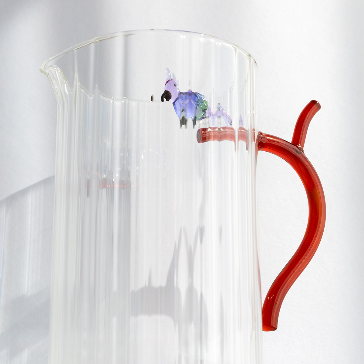 Carafe avec kakadu bleu | Ichendorf