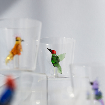 Verre avec colibri | Ichendorf