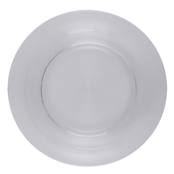 Assiette plate 21 cm 4 pcs – Basic Chic Glas