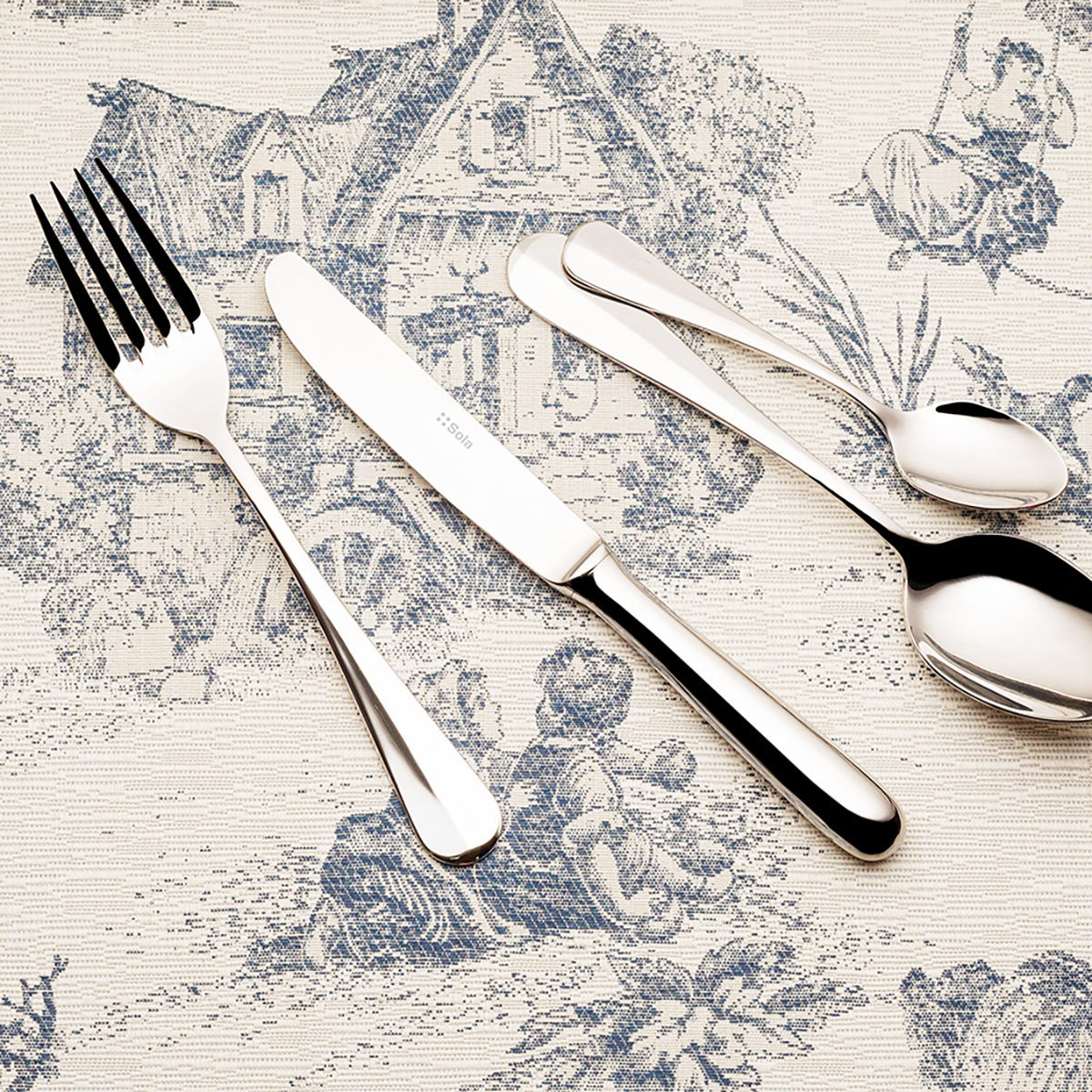 Ménagère 24 pièces Baguette Original – couteau à lame courte