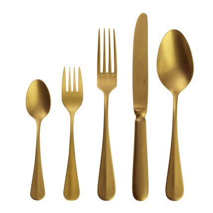 Ménagère 30 pièces | Baguette Vintage Gold