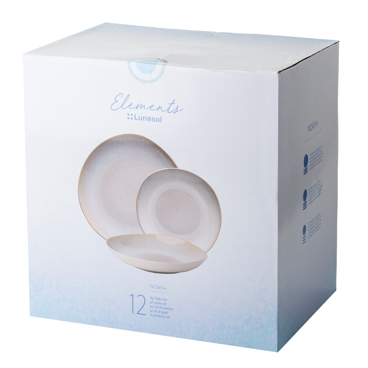 Set de vaisselle de démarrage 36 pièces | Elements North Organic