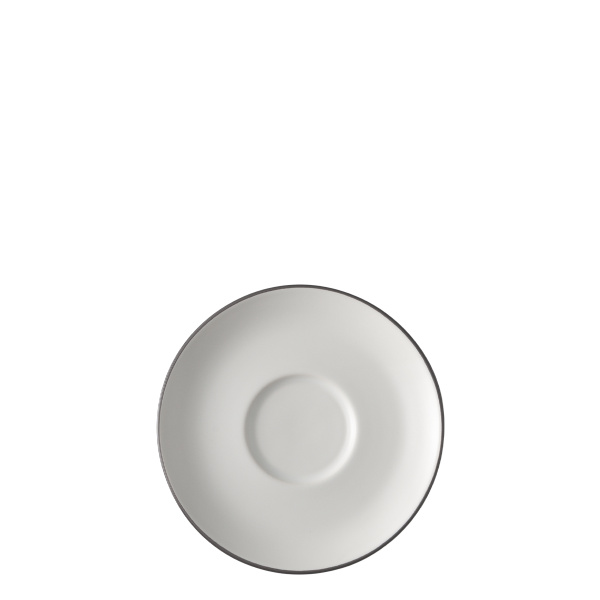 Soucoupe à café 14,2 cm — Elements Yin & Yang white