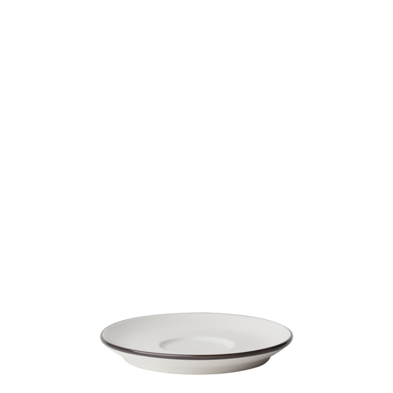 Soucoupe à café 14,2 cm — Elements Yin & Yang white