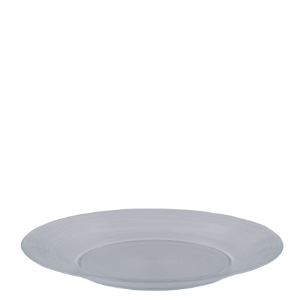 Assiette plate 30 cm set 4 pcs - Basic Chic Glas