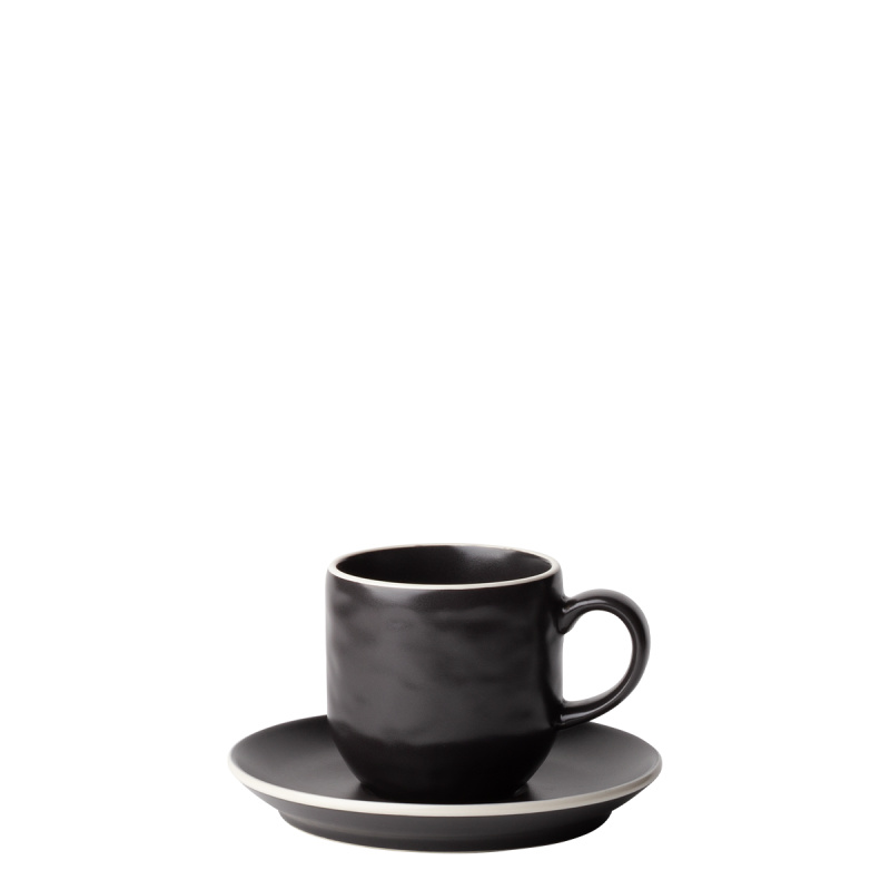 Service à café 12 pièces | Elements Yin & Yang black