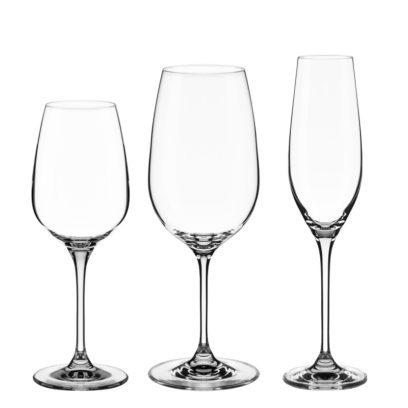 Set de démarrage de verres pour la maison 18 pcs – Premium Glas Crystal