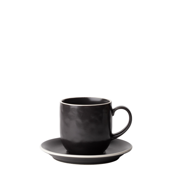 Set de tasses 12 pcs | Elements Yin & Yang black