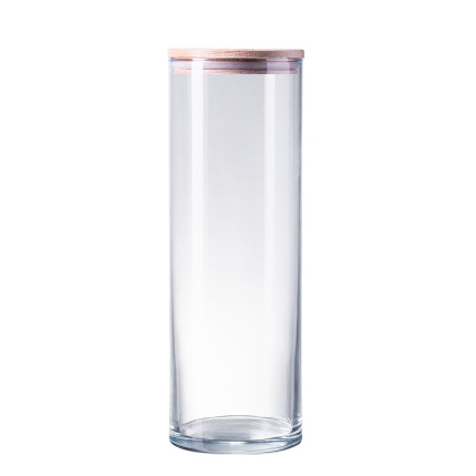 Récipient en verre avec couvercle 1,88 l | Basic Kitchen